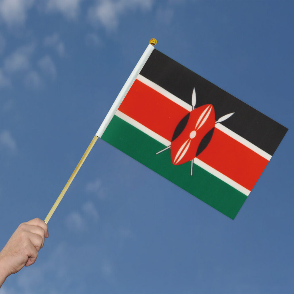 Customized presidential campaign Flag for Kenya