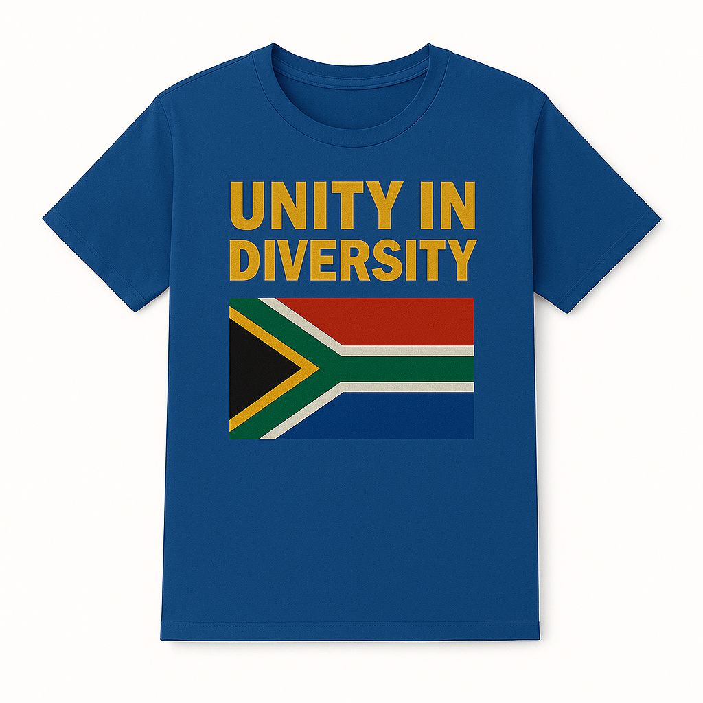 Customized presidential campaign T-shirt for South Africa